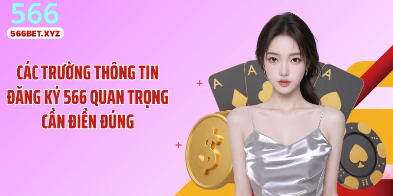 Các trường thông tin đăng ký 566 quan trọng cần điền đúng