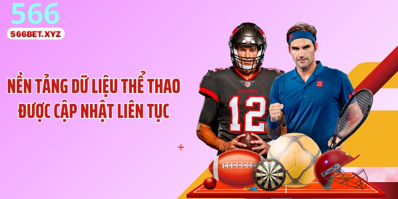 Nền tảng dữ liệu thể thao được cập nhật liên tục